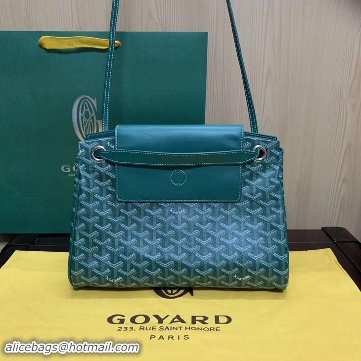 Classic Hot Goyard Original Rouette Shoulder Tote Bag 00315 Green