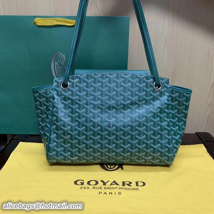 Classic Hot Goyard Original Rouette Shoulder Tote Bag 00315 Green