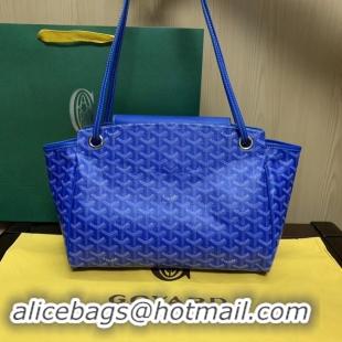 Spot Bulk Goyard Original Rouette Shoulder Tote Bag 00315 Light Blue