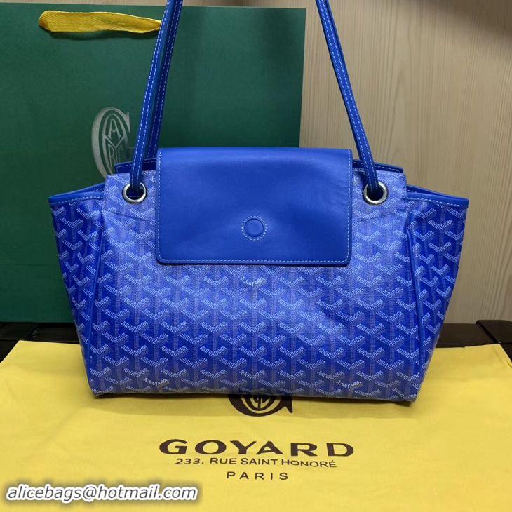 Spot Bulk Goyard Original Rouette Shoulder Tote Bag 00315 Light Blue