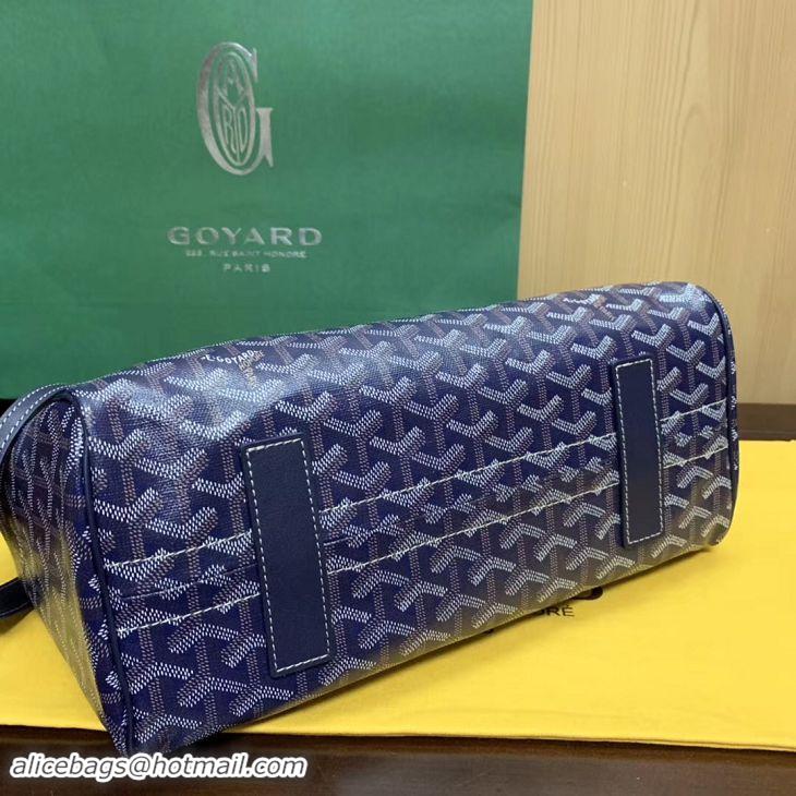 Discount Goyard Original Rouette Shoulder Tote Bag 00315 Navy Blue