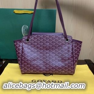 Best Price Goyard Original Rouette Shoulder Tote Bag 00315 Burgundy