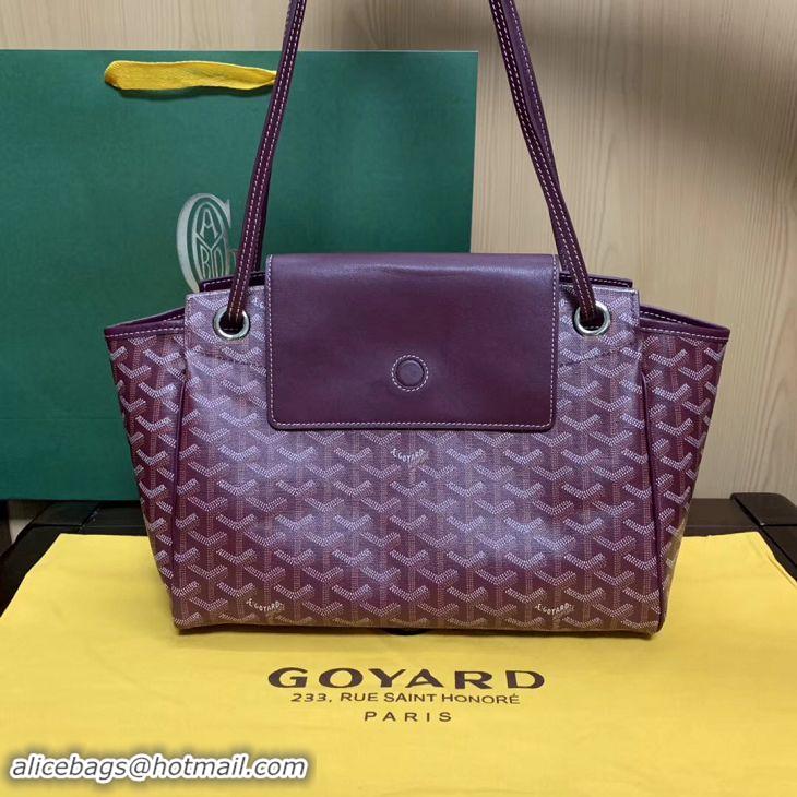 Best Price Goyard Original Rouette Shoulder Tote Bag 00315 Burgundy