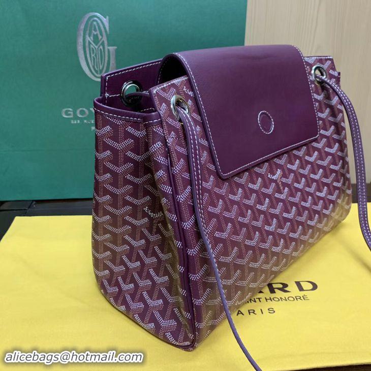 Best Price Goyard Original Rouette Shoulder Tote Bag 00315 Burgundy