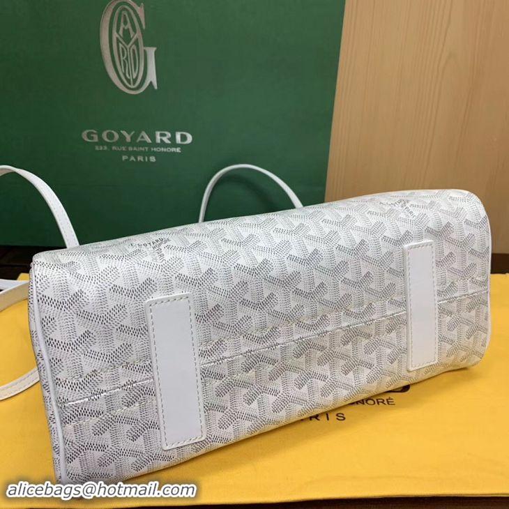 Cheapest Goyard Original Rouette Shoulder Tote Bag 00315 White