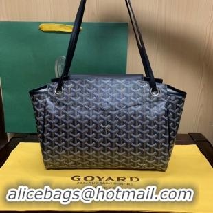 Chic Goyard Original Rouette Shoulder Tote Bag 00315 Black