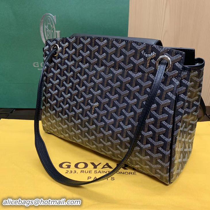 Chic Goyard Original Rouette Shoulder Tote Bag 00315 Black