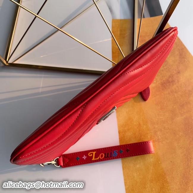 Classic Hot Louis Vuitton NEW WAVE Zipper Clutch bag M67500 red