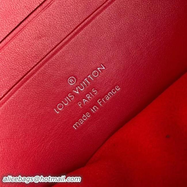 Classic Hot Louis Vuitton NEW WAVE Zipper Clutch bag M67500 red