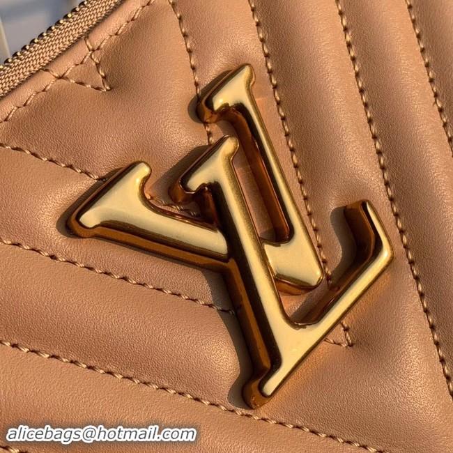 Elegant Louis Vuitton NEW WAVE Zipper Clutch bag M67500 Noisette