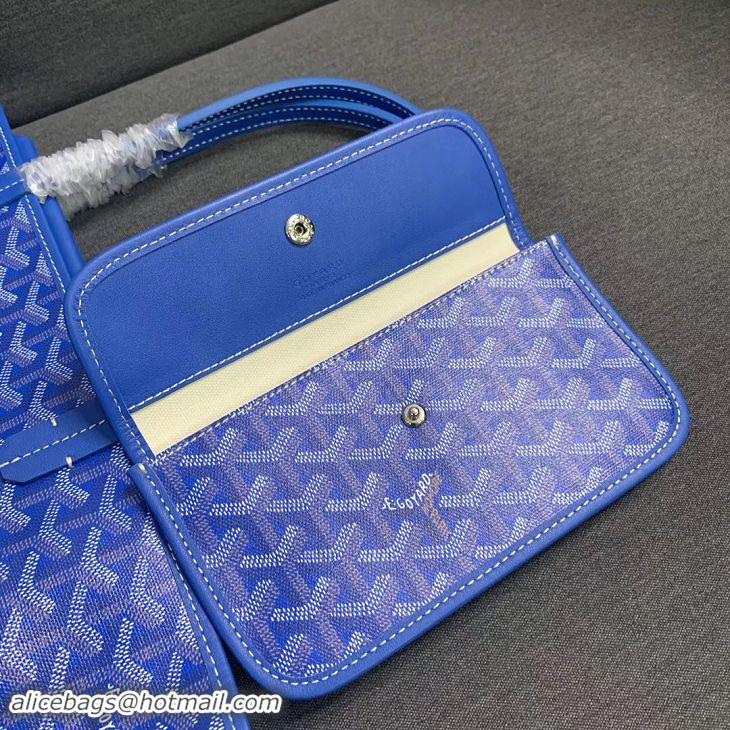 Trendy Design Goyard Original Isabelle Tote Bag 2194 Light Blue