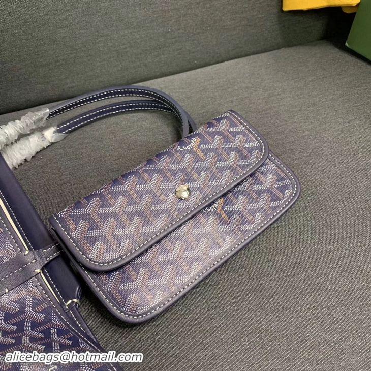 New Style Goyard Original Isabelle Tote Bag 2194 Navy Blue