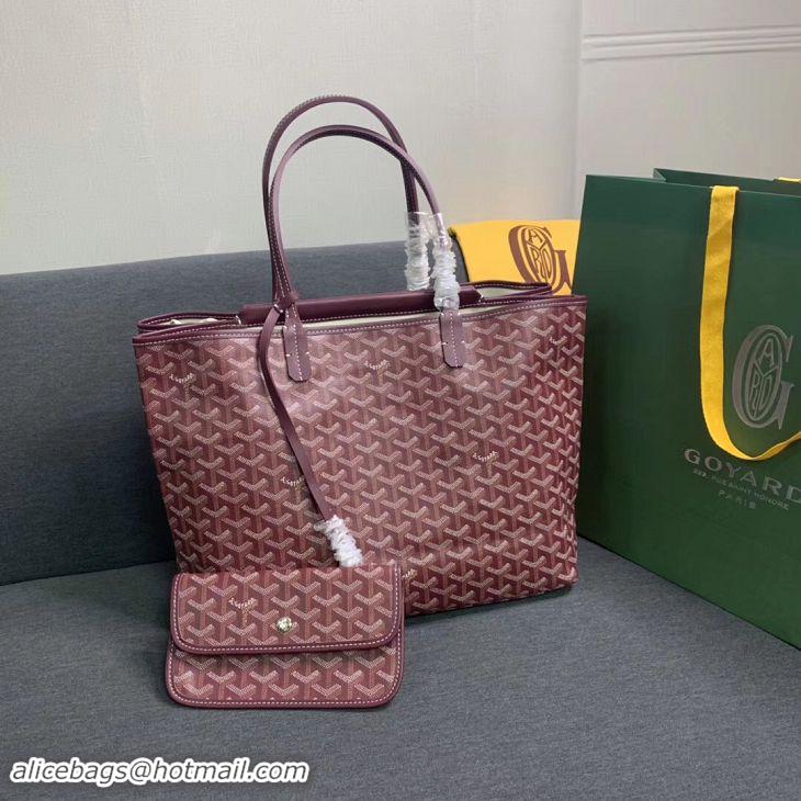 Free Shipping Goyard Original Isabelle Tote Bag 2194 Burgundy