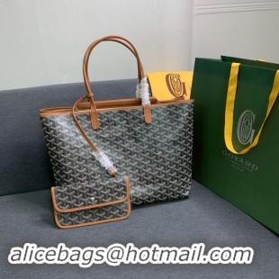 Elegant Goyard Original Isabelle Tote Bag 2194 Black And Tan