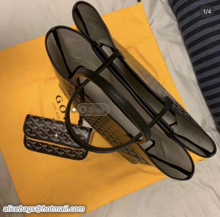 Low Cost Goyard Original Isabelle Tote Bag 2194 Black