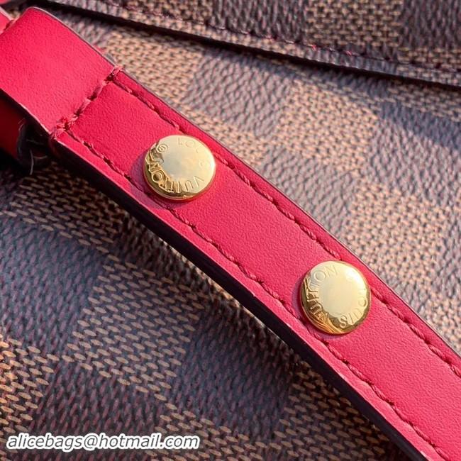 Discounts Louis Vuitton Damier Ebene NEONOE N40198 Cherry Berry