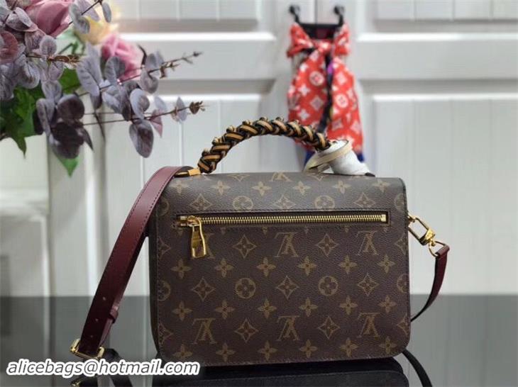 Top Quality Louis vuitton original Monogram Canvas POCHETTE METIS M43984 Wine