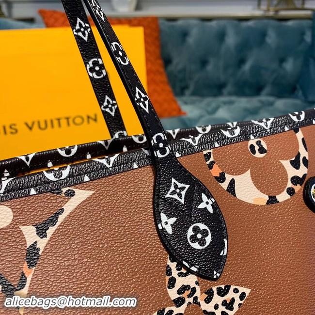 Design Cheap Louis Vuitton Monogram Canvas Original Leather NEVERFULL MM M44567 Black