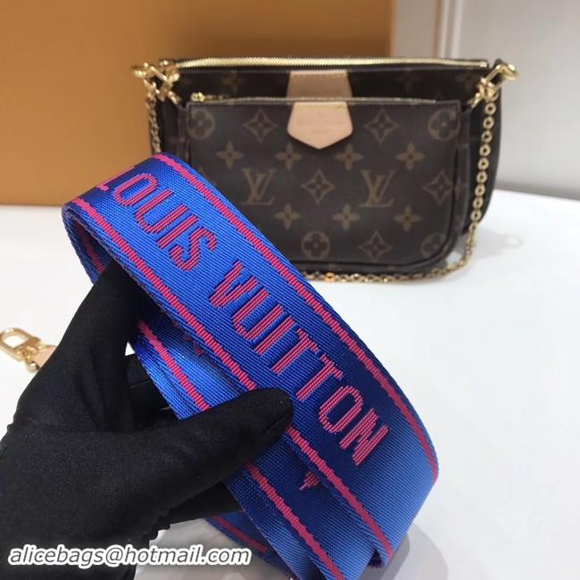 Promotion Louis Vuitton Monogram Canvas Original Leather M44823 blue