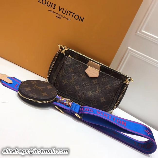 Promotion Louis Vuitton Monogram Canvas Original Leather M44823 blue