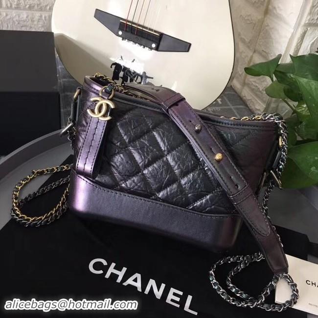 New Product Chanel gabrielle small hobo bag A91810 light black