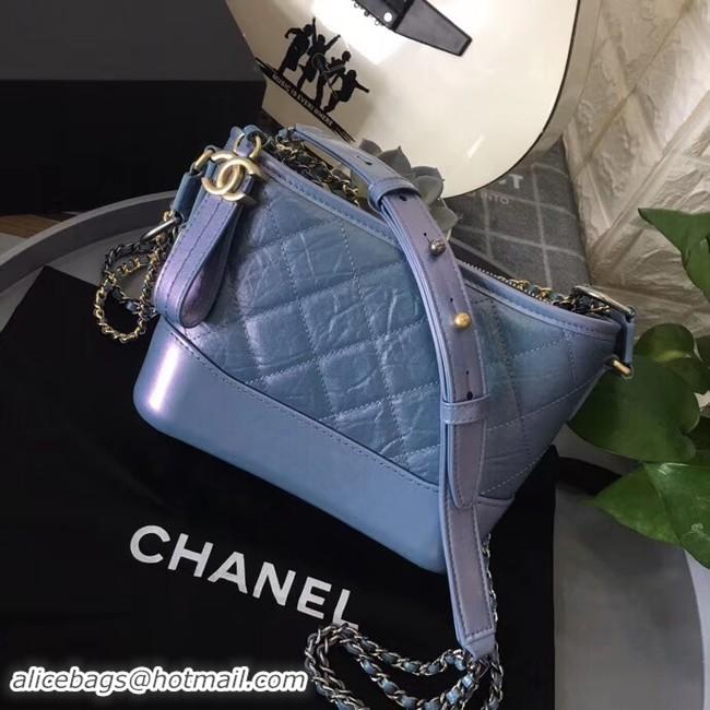 Luxury Chanel gabrielle small hobo bag A91810 blue