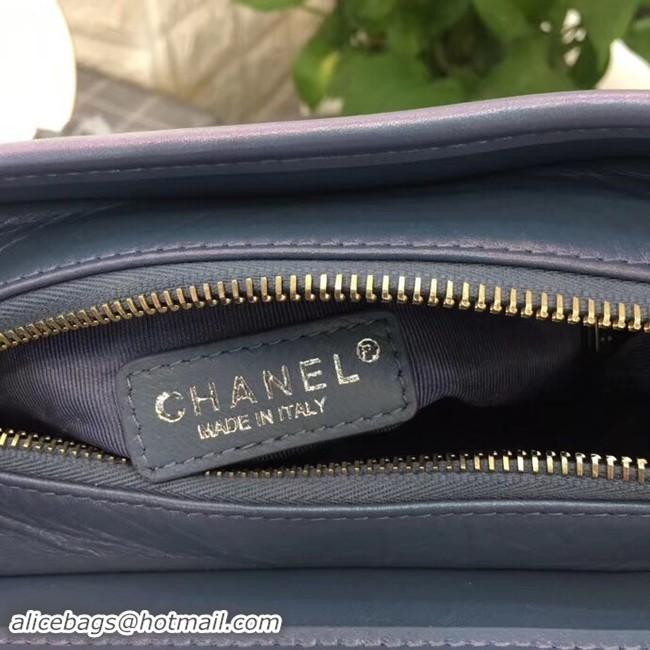 Luxury Chanel gabrielle small hobo bag A91810 blue