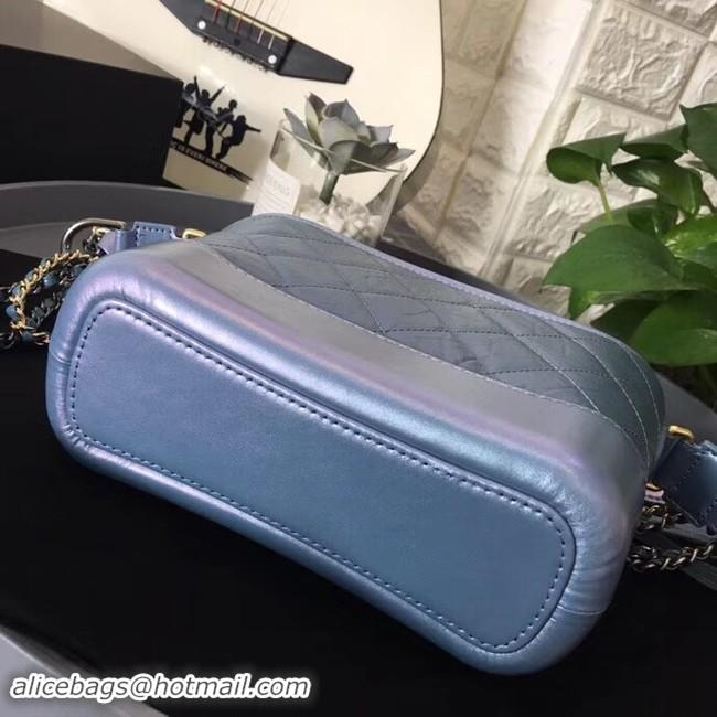 Luxury Chanel gabrielle small hobo bag A91810 blue