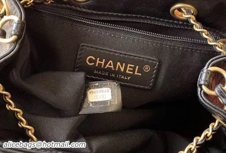 Luxury Chanel Mini Hobo Original Leather Bag CC5634 Black