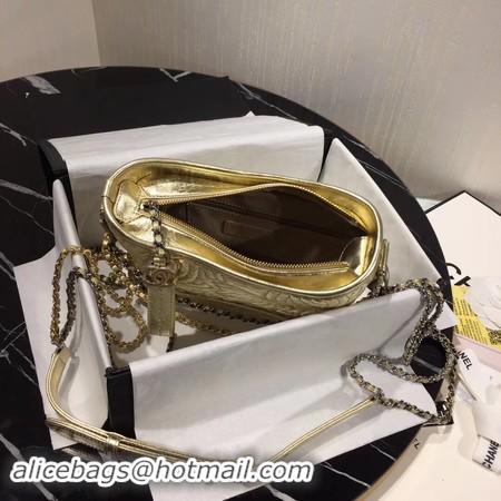 Best Imitation Chanel gabrielle small hobo bag A91810 gold