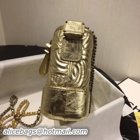 Best Imitation Chanel gabrielle small hobo bag A91810 gold