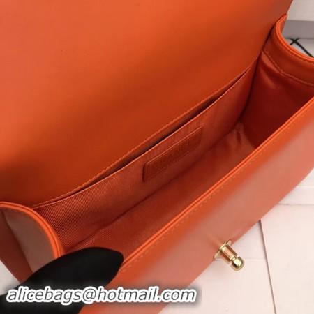 Cheap Price Boy Chanel Flap Shoulder Bag Leather A67085 orange