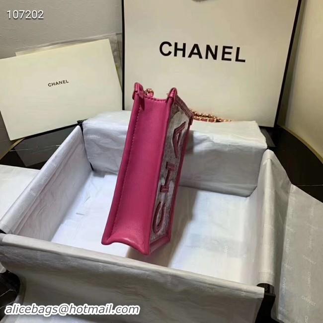 Super Quality Chanel Shoulder Bag Original Leather 7738 rose