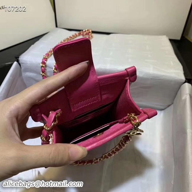 Super Quality Chanel Shoulder Bag Original Leather 7738 rose