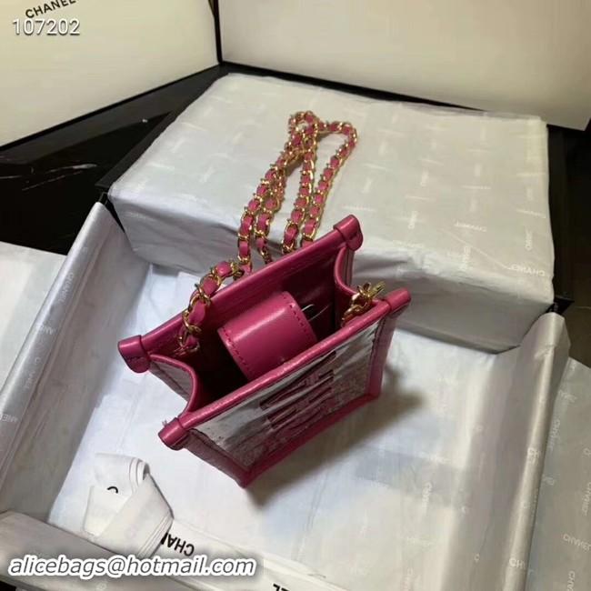 Super Quality Chanel Shoulder Bag Original Leather 7738 rose