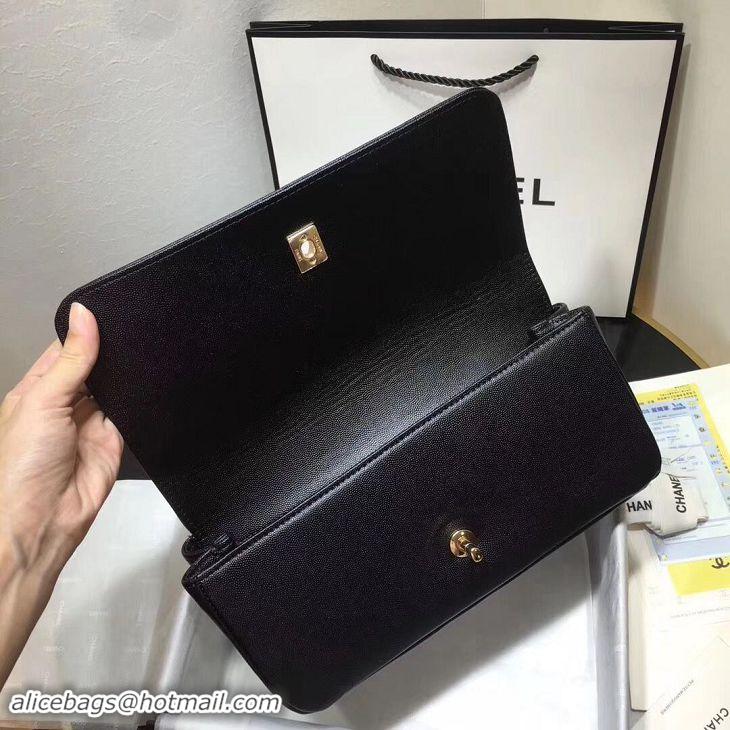 Best Quality Chanel Handbag Caviar Original Leather C69468 Black