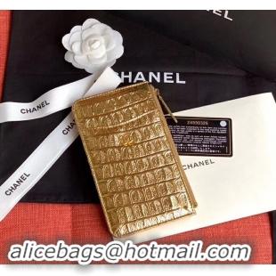 Best Quality Chanel Calfskin & Gold-Tone Metal A81598 Gold