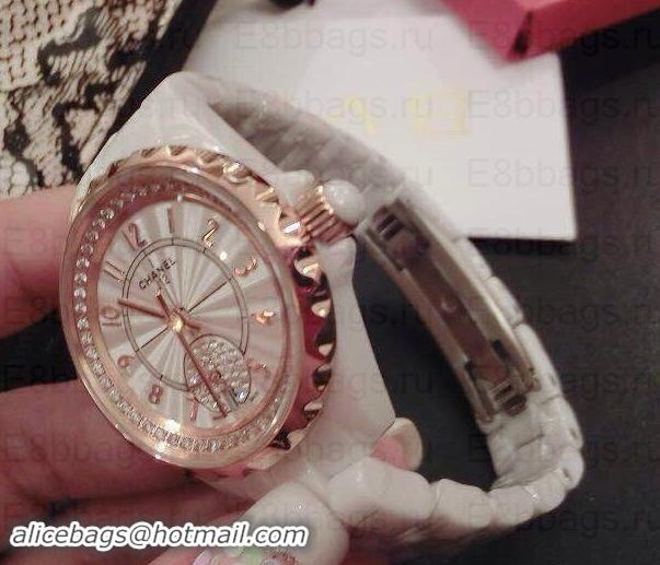 Promotion Chanel J12 Watch With Diamond CH004 Gold