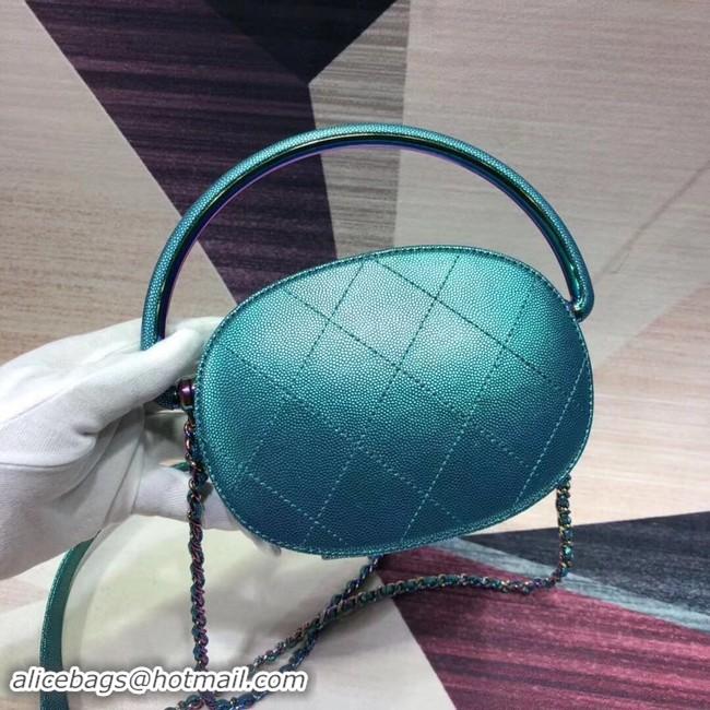 Luxury Chanel Calfskin Clutch Bag AS0764 green