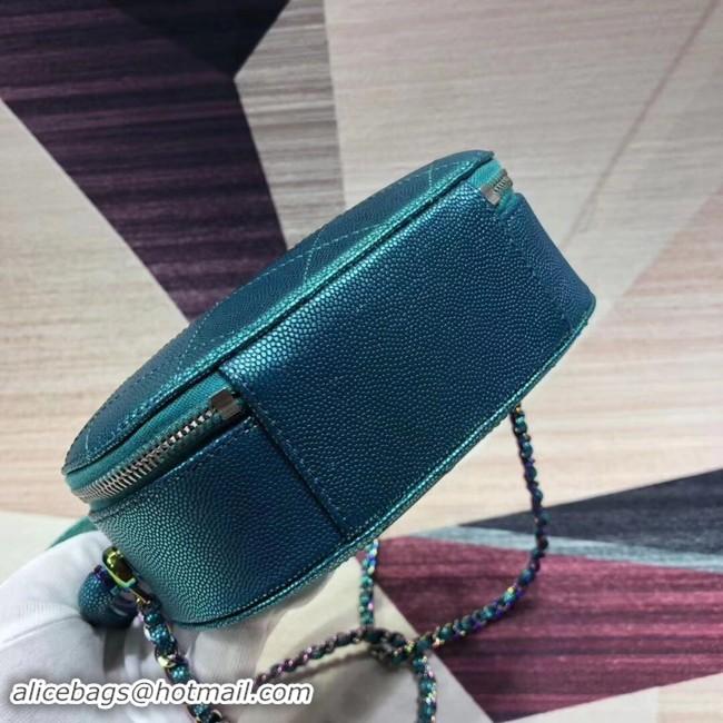 Luxury Chanel Calfskin Clutch Bag AS0764 green