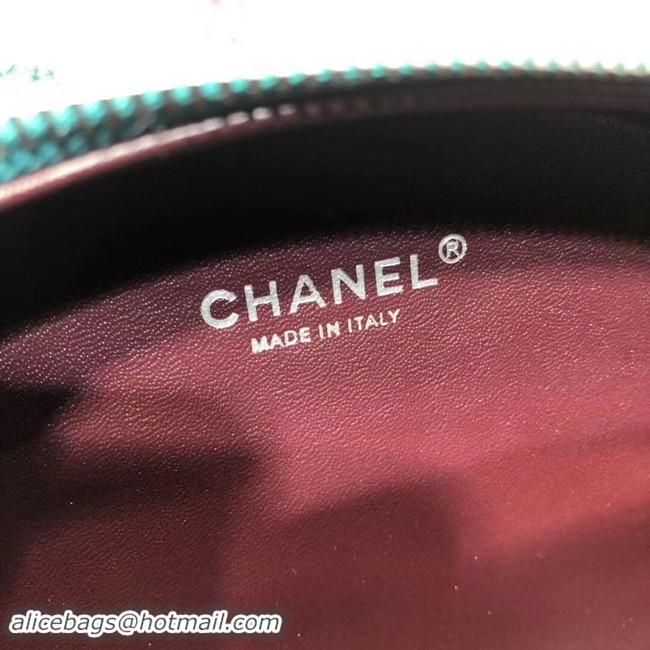 Luxury Chanel Calfskin Clutch Bag AS0764 green