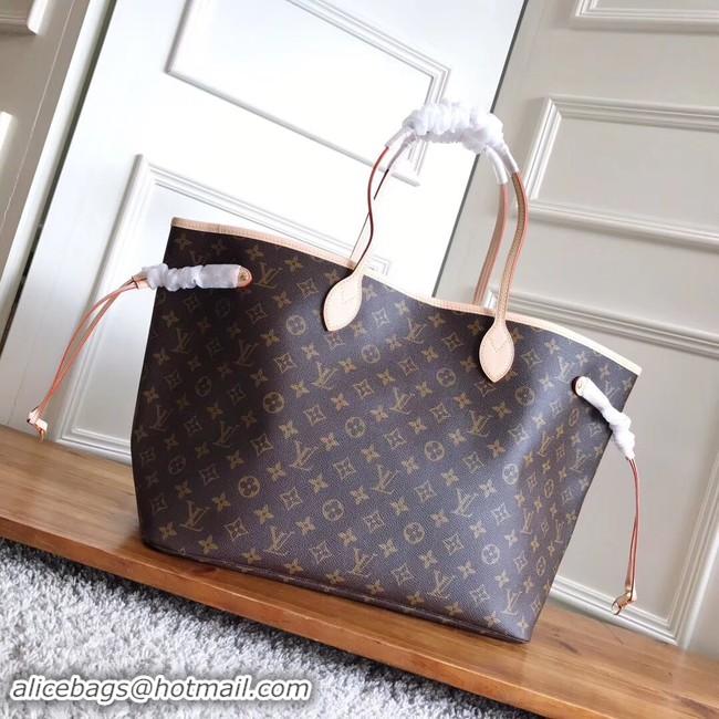 Top Grade Louis Vuitton Monogram Canvas Original NEVERFULL GM M40990 Pink