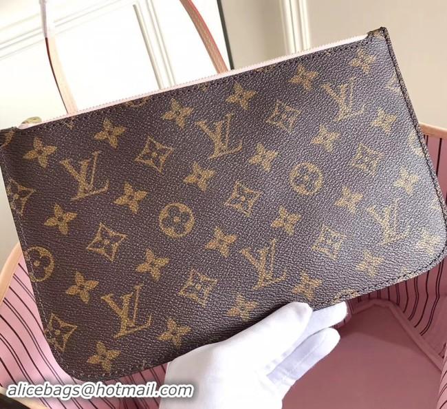 Top Grade Louis Vuitton Monogram Canvas Original NEVERFULL GM M40990 Pink