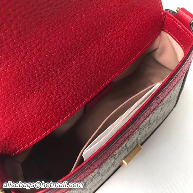 Popular Style Gucci GG Marmont mini top handle bag 547260 red