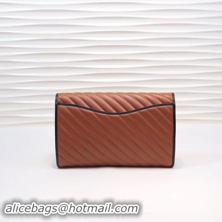 Unique Style Gucci GG Marmont clutch 498079 brown