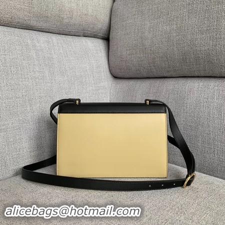 Perfect Gucci GG Leather Shoulder Bag A576388 Black&white