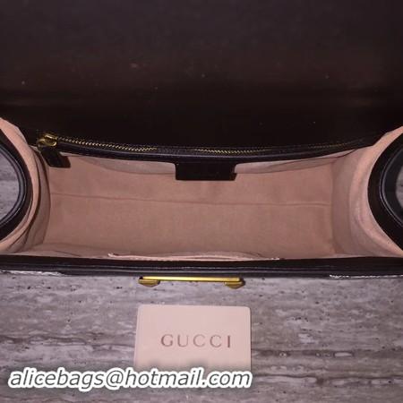 Fashion Gucci GG original medium top handle bag 476435 black