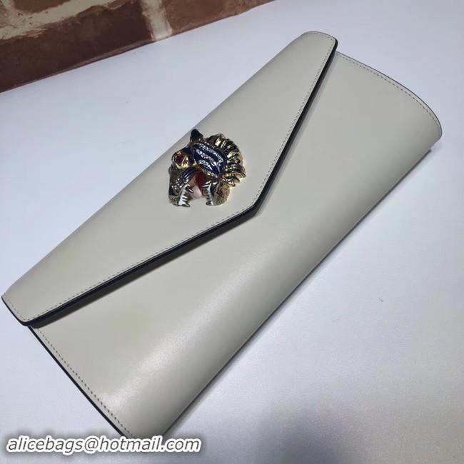 Discount Gucci GG Marmont clutch 576532 white