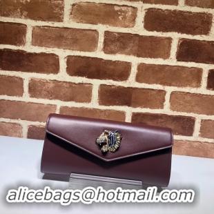 Classic Gucci GG Marmont clutch 576532 Purplish