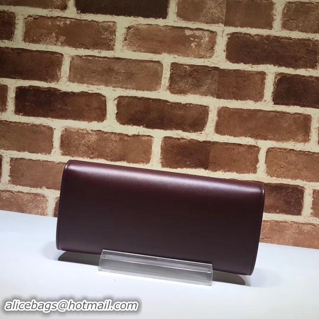 Classic Gucci GG Marmont clutch 576532 Purplish